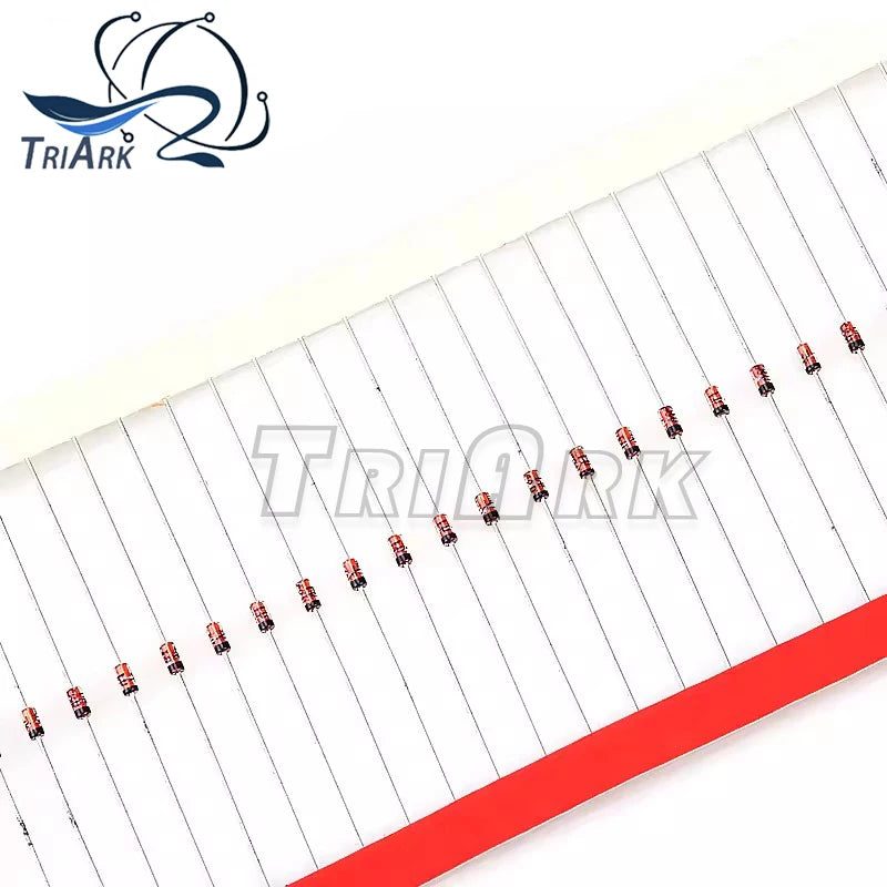 50 Uds diodos de conmutación de alta velocidad 1N4148 IN4148 DO-35 nuevo original