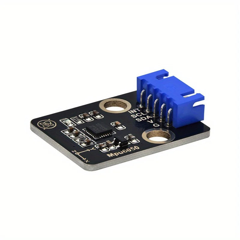 MPU6050 Módulo giroscopio + acelerómetro de 6 ejes, sensor IMU de seguimiento de movimiento 3D con interfaz I2C, compatible con Arduino