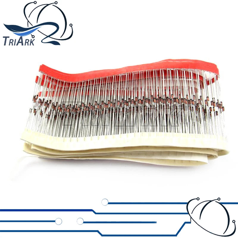 50 Uds diodos de conmutación de alta velocidad 1N4148 IN4148 DO-35 nuevo original