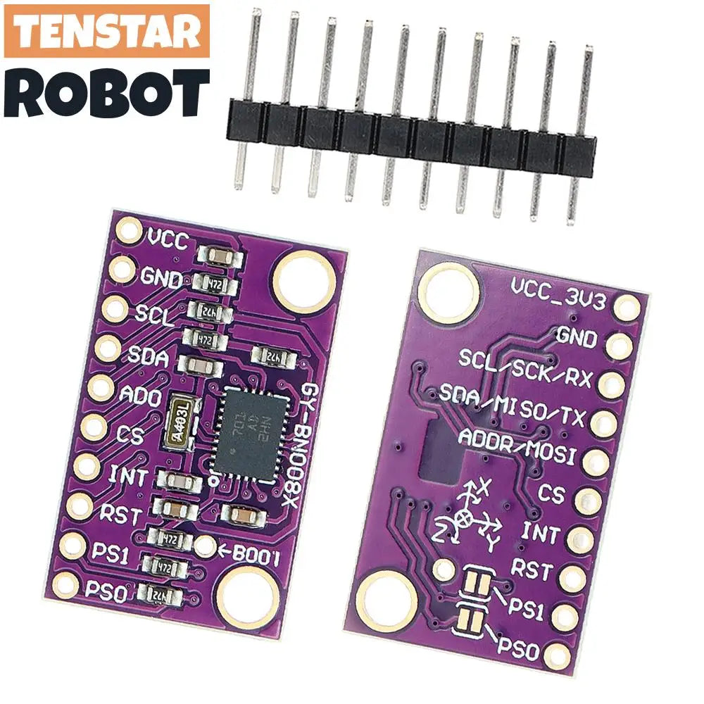 TENSTAR BNO085 AR VR IMU Módulo de sensor AHRS 9DOF de nueve ejes de alta precisión GY-BNO085
