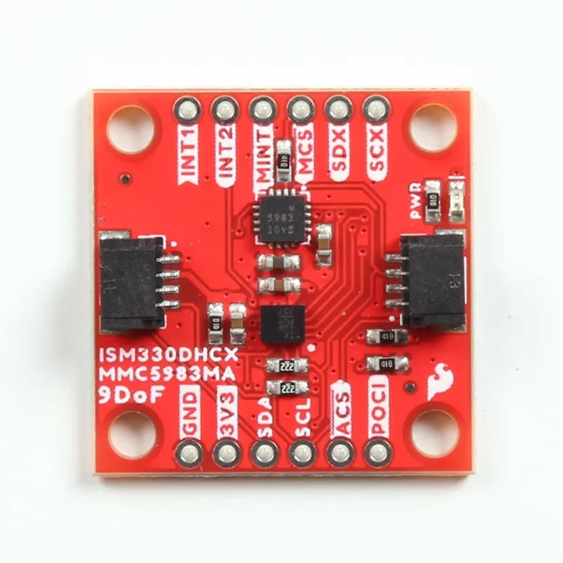 1 Uds SEN-19895 9DoF IMU ISM330DHCX MMC5983MA módulo IMU de 9 ejes