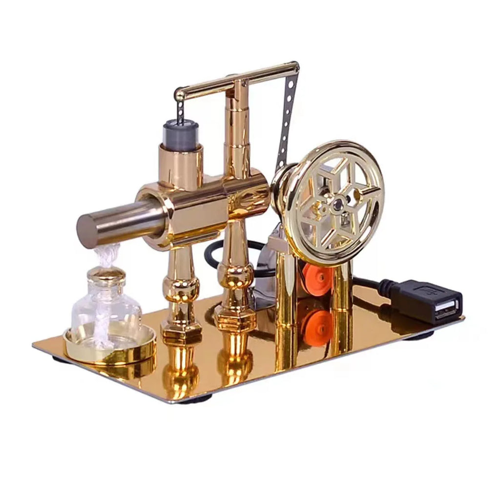 Modelo de generador de motor Stirling, experimento de física, invención científica, Kit de bricolaje, motor de vapor educativo para entusiastas de la ciencia
