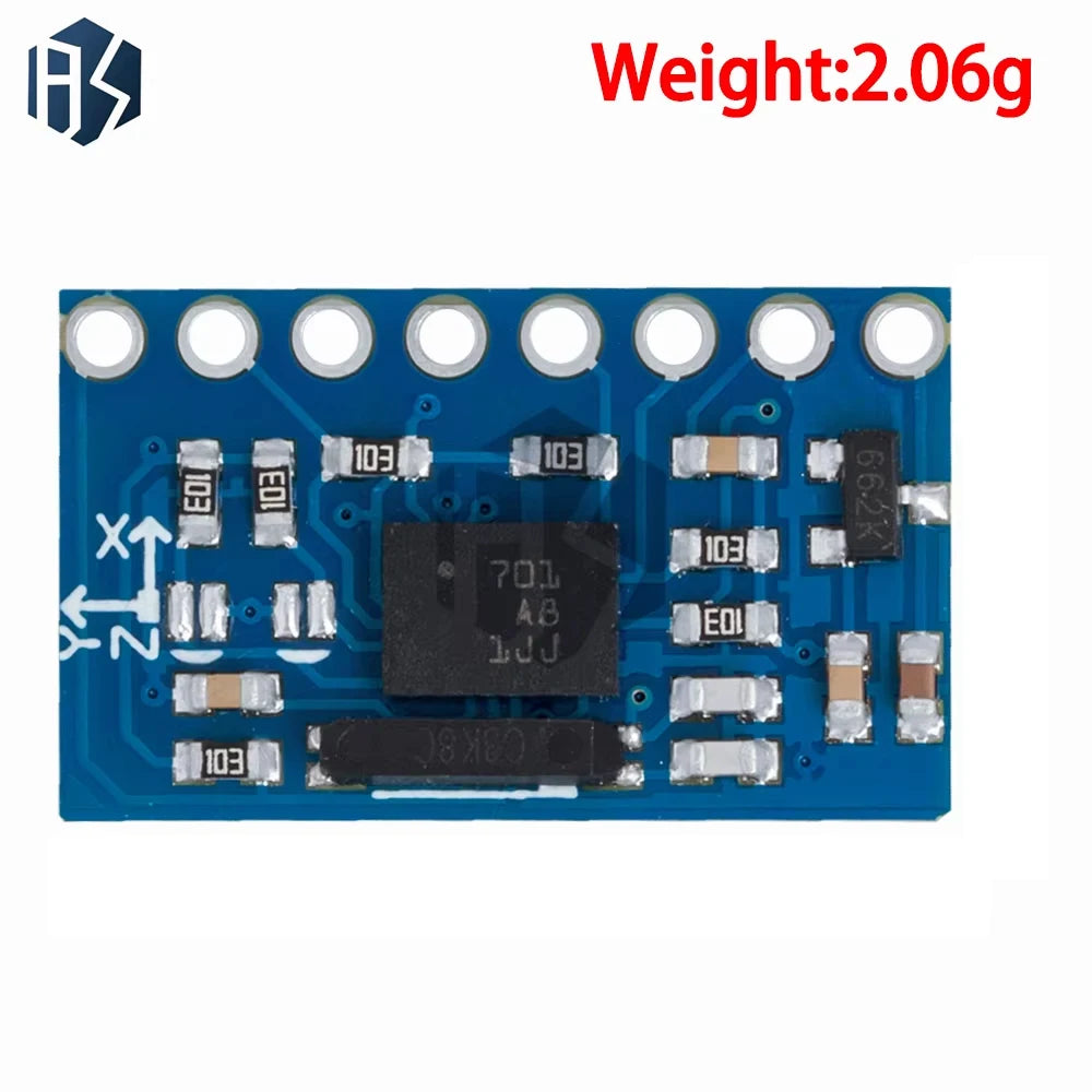 ‌ Módulo de sensor IMU GY-BNO055 9DOF: placa de conexión de orientación absoluta de 9 ejes con interfaz I2C para robótica/drones (giroscopio