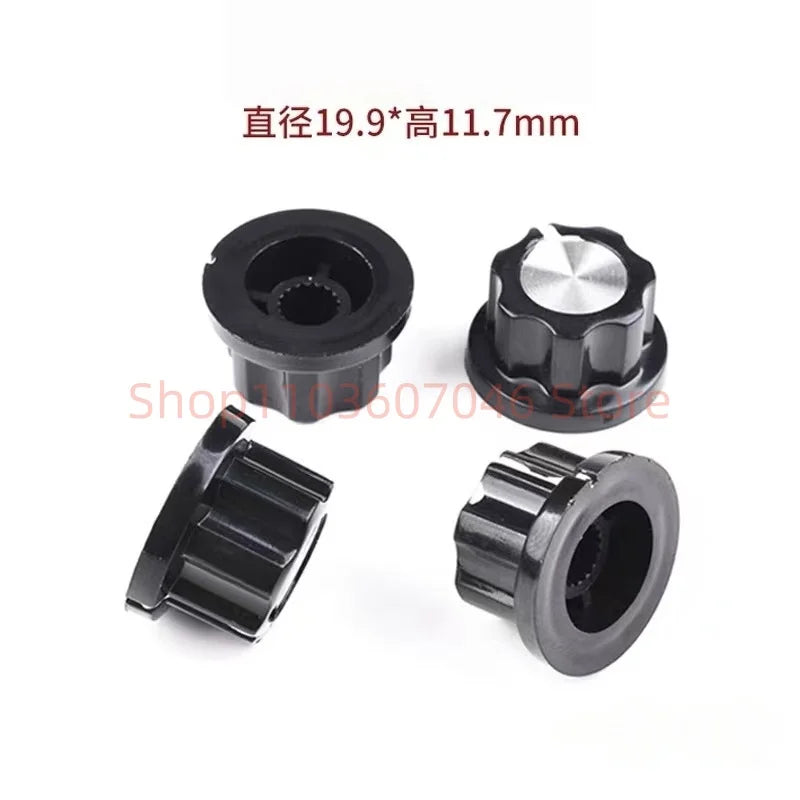 2 uds potenciómetro deslizante de una sola banda con interruptor B1K 2K 5K 10K 50K 10K 500K SH WH148