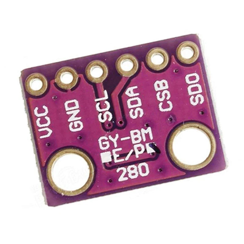 5 uds BME280 3,3 V 5V Sensor de presión atmosférica GY-BME280-3.3 Módulo Sensor de temperatura y humedad para Arduino