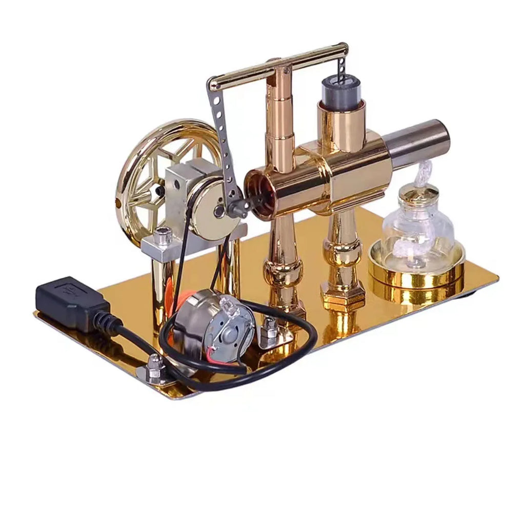Modelo de generador de motor Stirling, experimento de física, invención científica, Kit de bricolaje, motor de vapor educativo para entusiastas de la ciencia