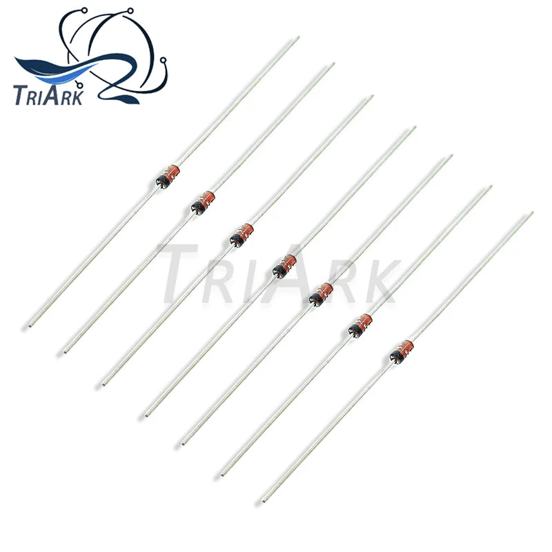 50 Uds diodos de conmutación de alta velocidad 1N4148 IN4148 DO-35 nuevo original