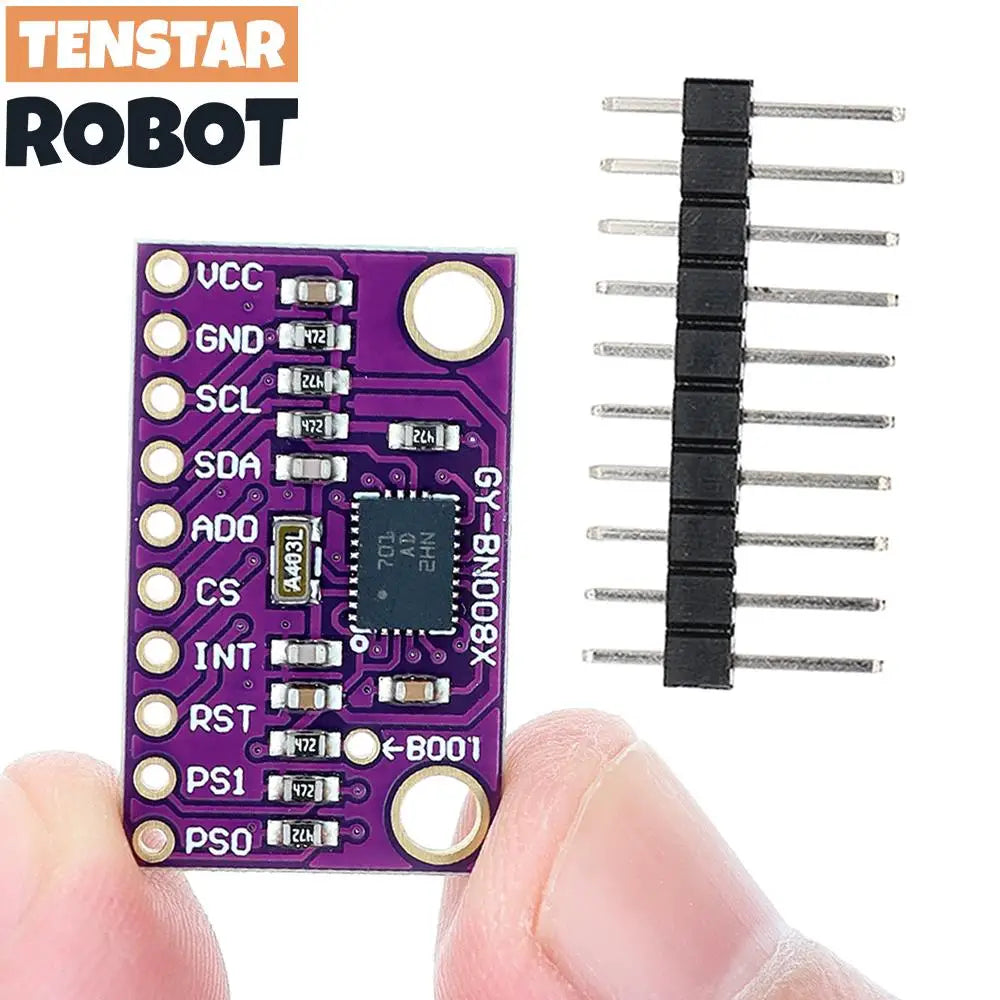 TENSTAR BNO085 AR VR IMU Módulo de sensor AHRS 9DOF de nueve ejes de alta precisión GY-BNO085