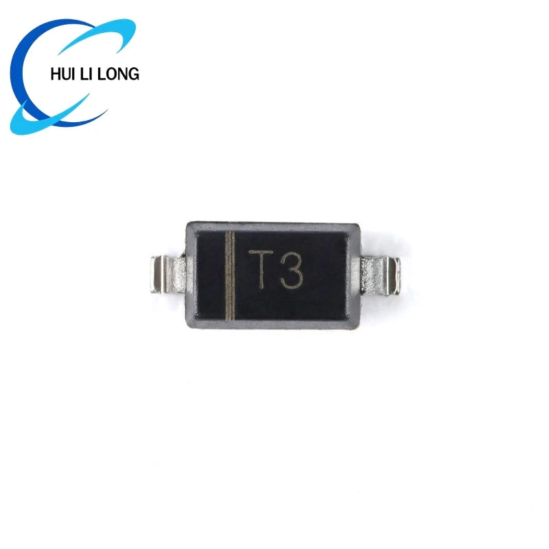 100 unids/lote 1N4148W T4 BAV21W T3 SOD-123 1N4148WS BAV21WS SOD-323 1N4148WT SOD-523 1N4148 BAV21 BAV21W SMD Diodos de conmutación