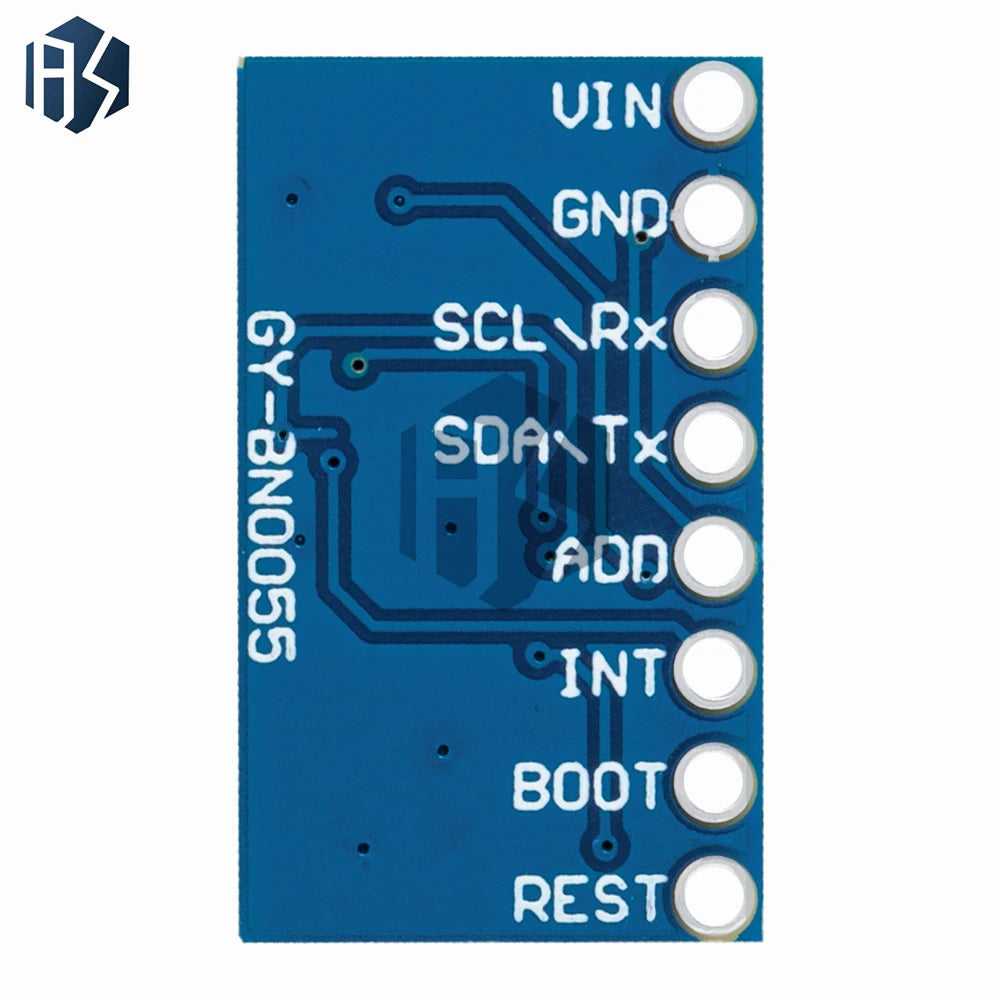 ‌ Módulo de sensor IMU GY-BNO055 9DOF: placa de conexión de orientación absoluta de 9 ejes con interfaz I2C para robótica/drones (giroscopio