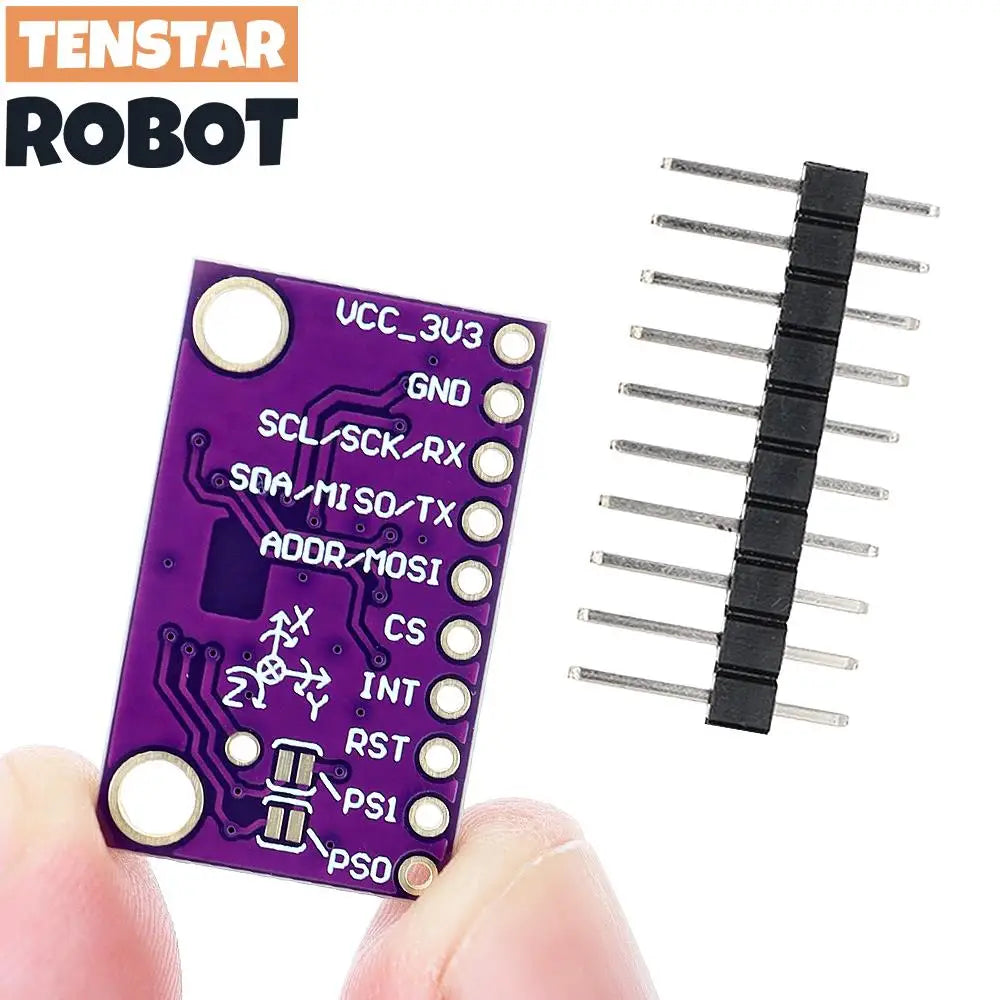 TENSTAR BNO085 AR VR IMU Módulo de sensor AHRS 9DOF de nueve ejes de alta precisión GY-BNO085