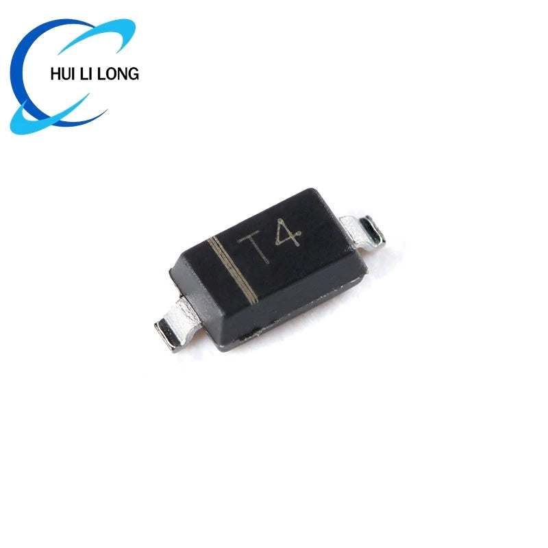 100 unids/lote 1N4148W T4 BAV21W T3 SOD-123 1N4148WS BAV21WS SOD-323 1N4148WT SOD-523 1N4148 BAV21 BAV21W SMD Diodos de conmutación